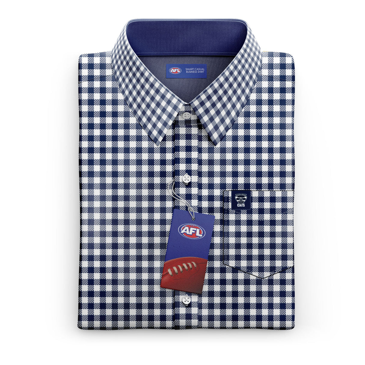 AFL Geelong Cats 'Dawson' Dress Shirt