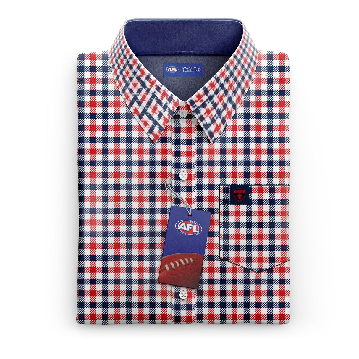 AFL Melbourne Demons 'Dawson' Dress Shirt