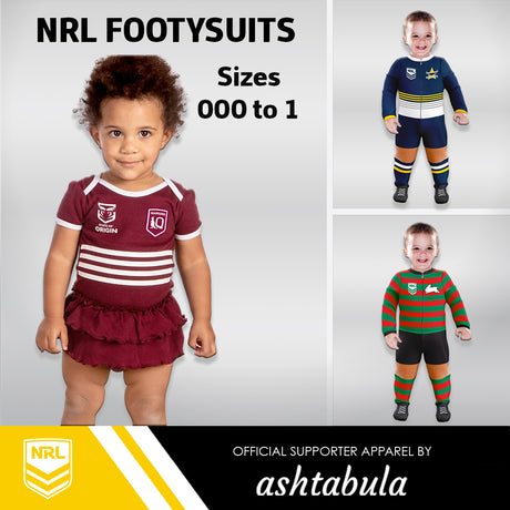 NRL Footysuit babies and toddlers