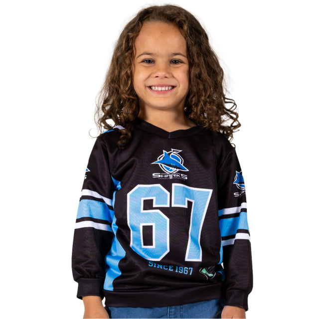 NRL Sharks 'Quarterback' Pullover - Ashtabula