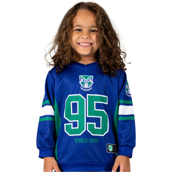 NRL Warriors 'Quarterback' Pullover - Ashtabula