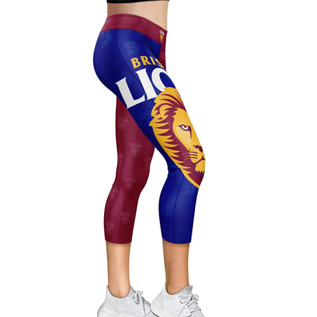 AFL Brisbane Lions 'Siren' Leggings - Ashtabula