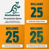 Wallabies Traditional Home L/S Jersey - Ashtabula