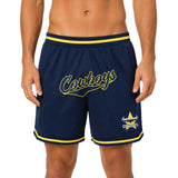 NRL Cowboys 'Drexler' Basketball Shorts - Ashtabula