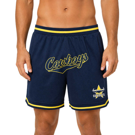 NRL Cowboys 'Drexler' Basketball Shorts - Ashtabula