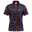 AFL Adelaide Crows 'Scrambler' Golf Polo - Ashtabula