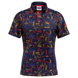 AFL Adelaide Crows 'Scrambler' Golf Polo - Ashtabula