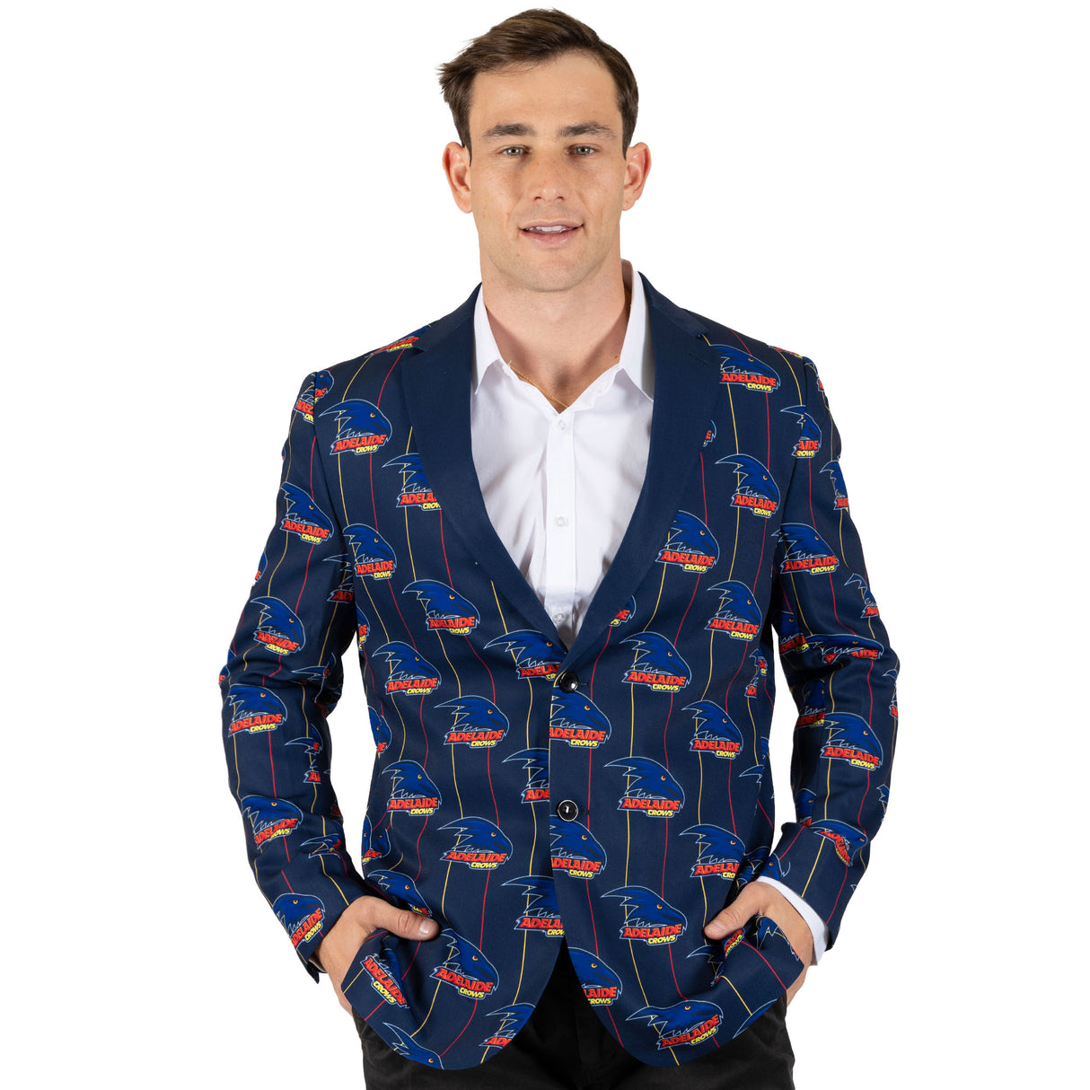 AFL Adelaide Crows 'Front Bar' Sports Jacket - Ashtabula