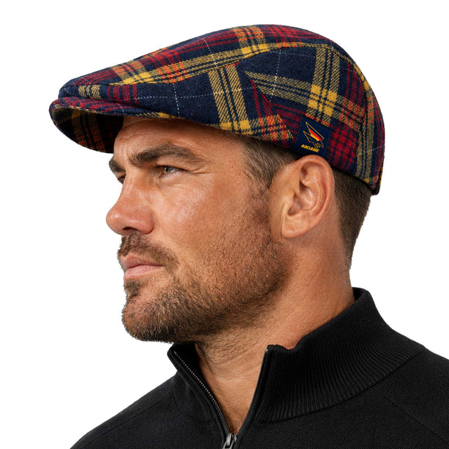 AFL Adelaide Crows 'Angus' Flat Cap - Ashtabula