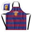 AFL Brisbane Lions 'Snagged' BBQ Apron - Ashtabula