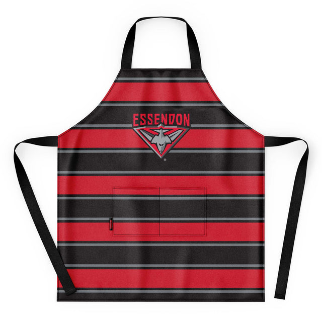 AFL Essendon Bombers 'Snagged' BBQ Apron - Ashtabula