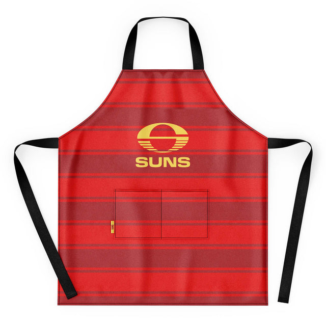 AFL Gold Coast Suns 'Snagged' BBQ Apron - Ashtabula