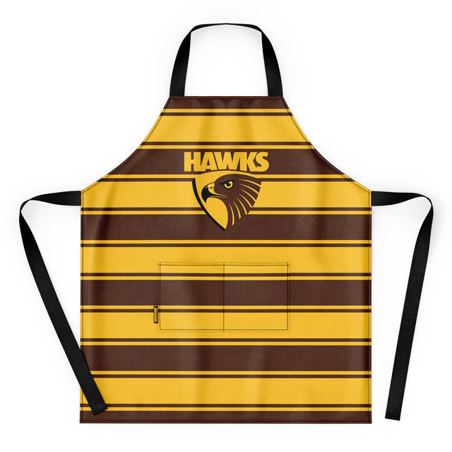 AFL Hawthorn 'Snagged' BBQ Apron - Ashtabula