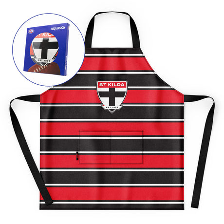 AFL St Kilda 'Snagged' BBQ Apron - Ashtabula