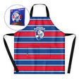 AFL Western Bulldogs 'Snagged' BBQ Apron - Ashtabula