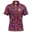 AFL Brisbane Lions 'Scrambler' Golf Polo - Ashtabula