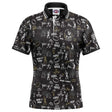 AFL Collingwood 'Scrambler' Golf Polo - Ashtabula