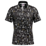 AFL Collingwood 'Scrambler' Golf Polo - Ashtabula