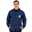 AFL Carlton 'Mustang' Flannel Shirt - Ashtabula