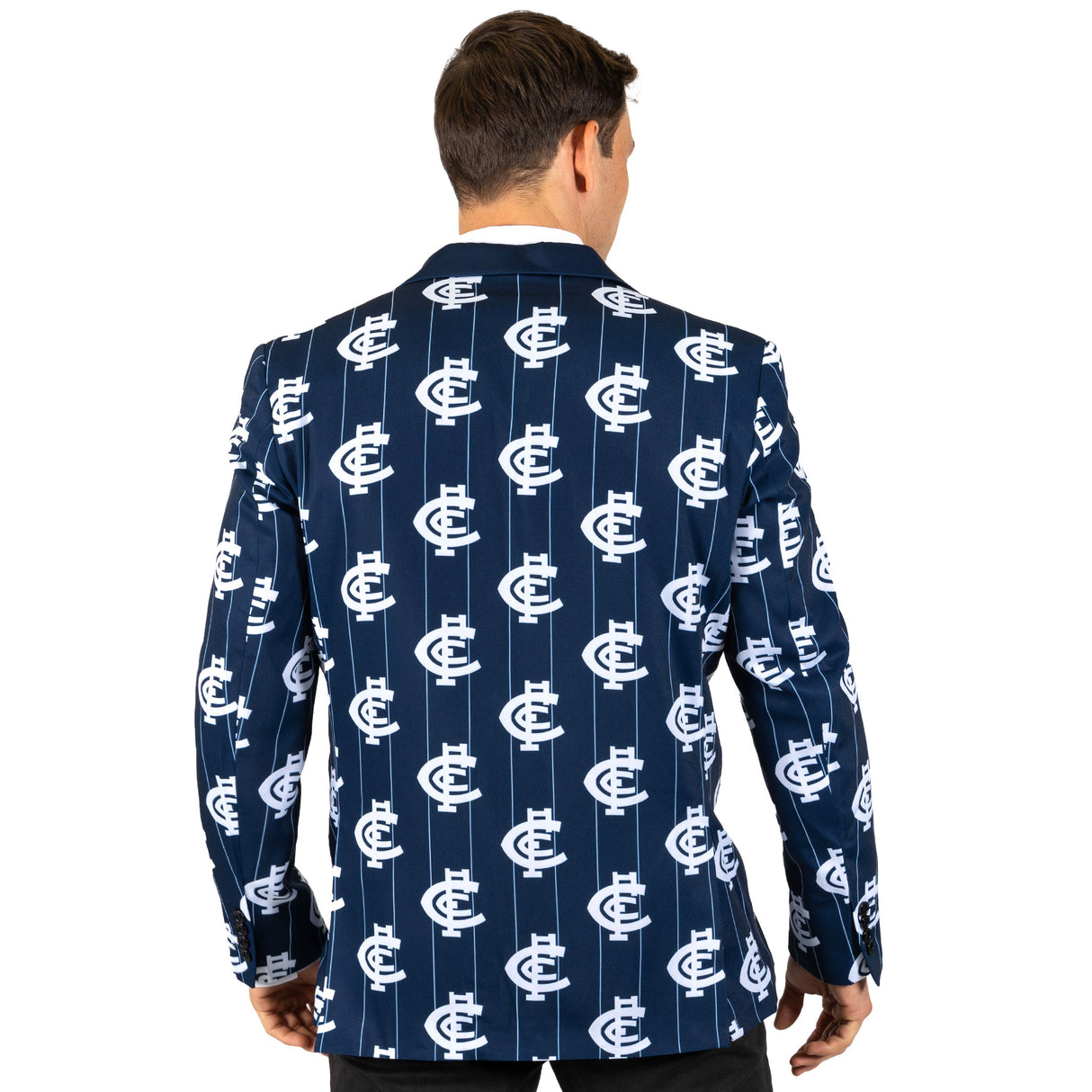 AFL Carlton 'Front Bar' Sports Jacket - Ashtabula