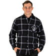 AFL Collingwood 'Mustang' Flannel Shirt - Ashtabula