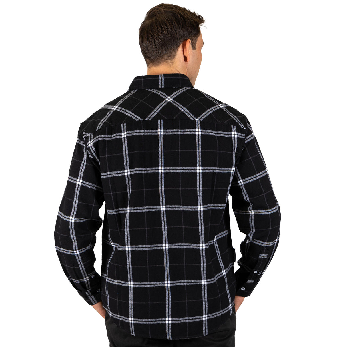 AFL Collingwood 'Mustang' Flannel Shirt - Ashtabula