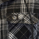 AFL Collingwood 'Highland' Hooded Flannel Shirt - Ashtabula