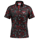 AFL Essendon 'Scrambler' Golf Polo - Ashtabula