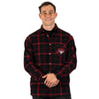 AFL Essendon Bombers 'Mustang' Flannel Shirt - Ashtabula