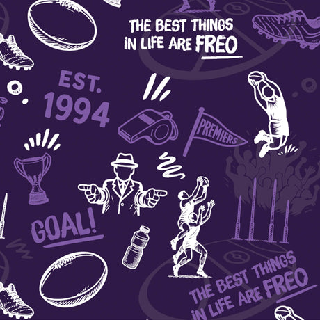 AFL Fremantle Dockers 'Scrambler' Golf Polo - Ashtabula