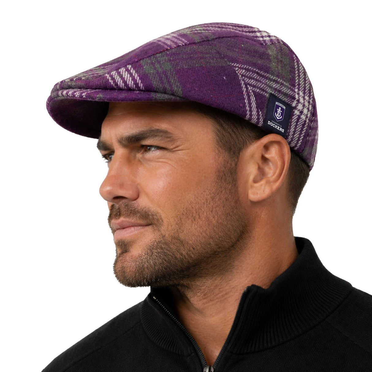 AFL Fremantle Dockers 'Angus' Flat Cap - Ashtabula