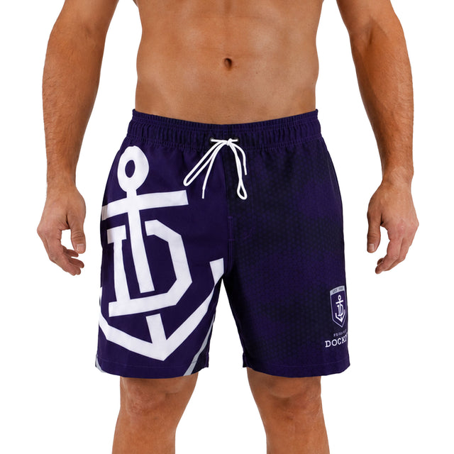 AFL Fremantle Dockers 'Big Shot' Volley Shorts - Ashtabula