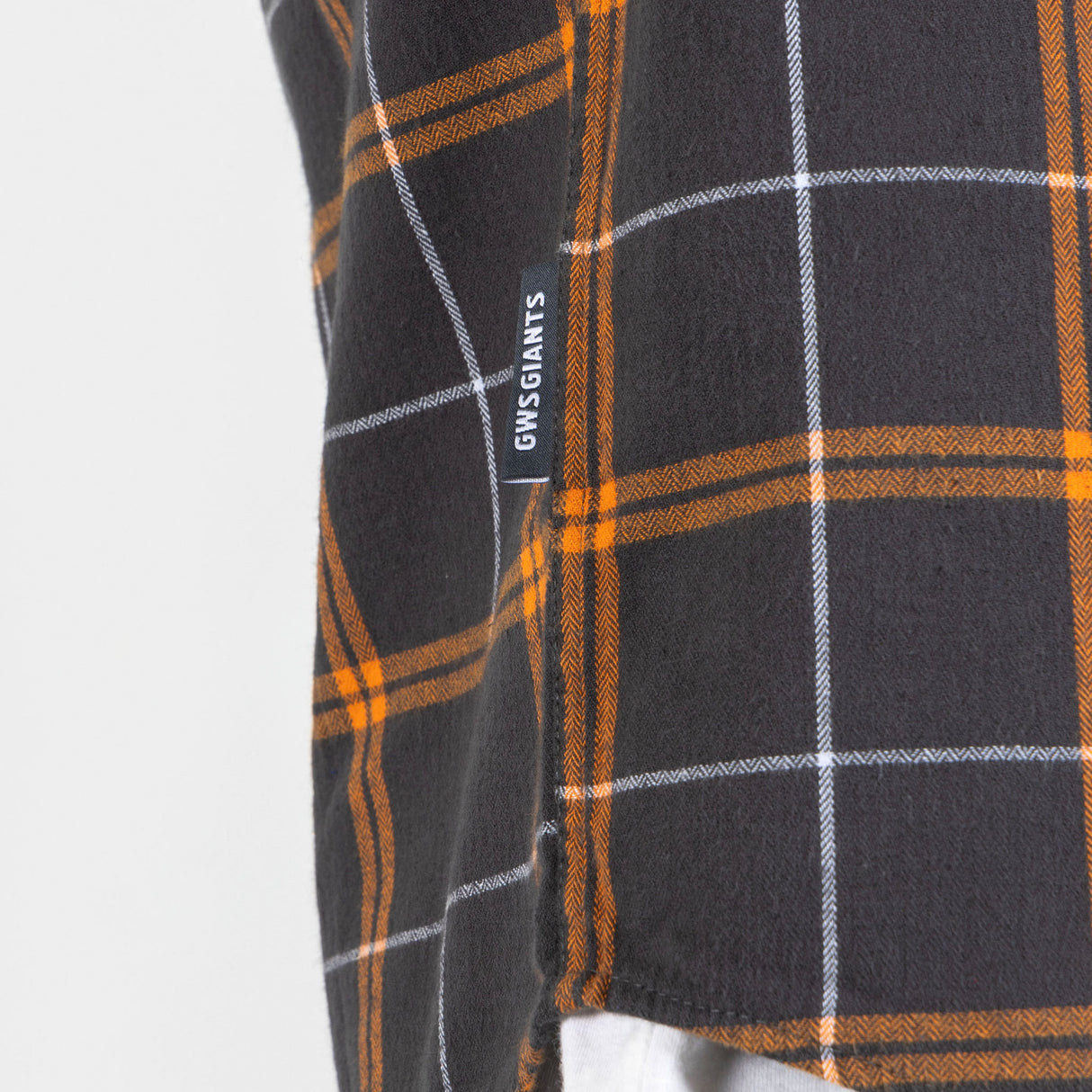 AFL GWS Giants 'Mustang' Flannel Shirt - Ashtabula