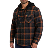 AFL GWS Giants 'Highland' Hooded Flannel Shirt - Ashtabula