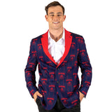 AFL Melbourne Demons 'Front Bar' Sports Jacket