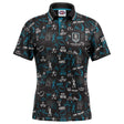 AFL Port Adelaide 'Scrambler' Golf Polo - Ashtabula