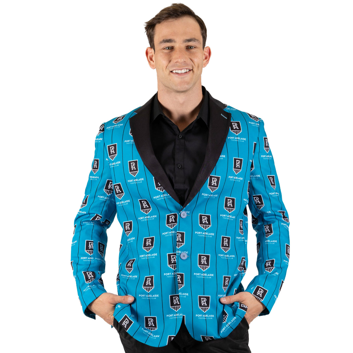 AFL Port Adelaide 'Front Bar' Sports Jacket - Ashtabula