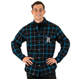 AFL Port Adelaide 'Mustang' Flannel Shirt - Ashtabula
