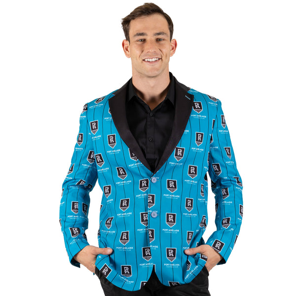 AFL Port Adelaide 'Front Bar' Sports Jacket - Ashtabula