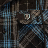 AFL Port Adelaide 'Highland' Hooded Flannel Shirt - Ashtabula