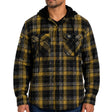 AFL Richmond Tigers 'Highland' Hooded Flannel Shirt - Ashtabula