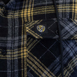AFL Richmond Tigers 'Highland' Hooded Flannel Shirt - Ashtabula