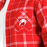 AFL Sydney Swans 'Mustang' Flannel Shirt - Ashtabula