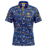 AFL West Coast Eagles 'Scrambler' Golf Polo - Ashtabula