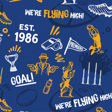 AFL West Coast Eagles 'Scrambler' Golf Polo - Ashtabula