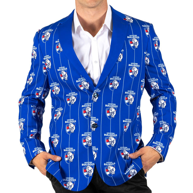 AFL Western Bulldogs 'Front Bar' Sports Jacket - Ashtabula