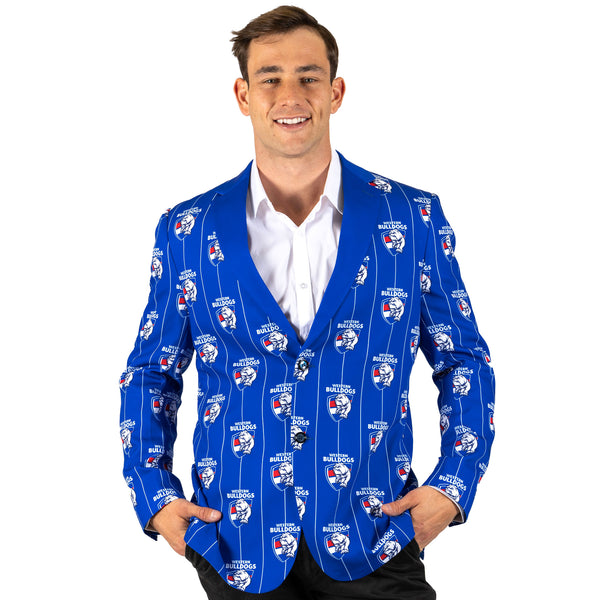 AFL Western Bulldogs 'Front Bar' Sports Jacket - Ashtabula