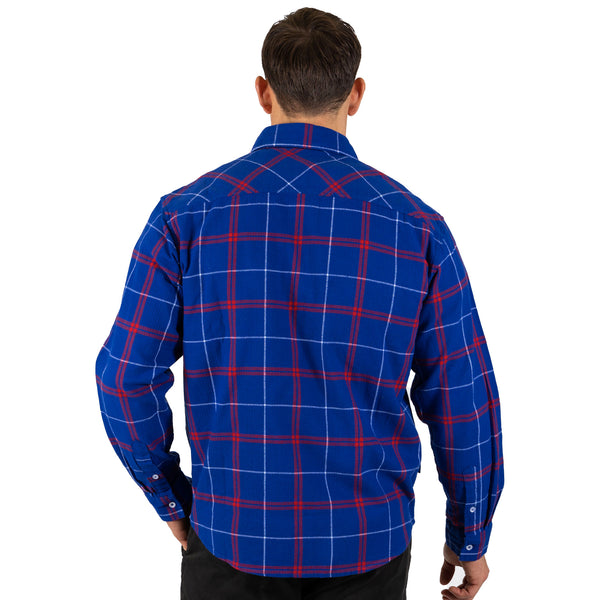 AFL Western Bulldogs 'Mustang' Flannel Shirt