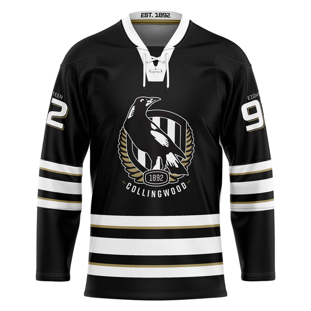 AFL Collingwood 'Bruiser' Hockey Jersey - Ashtabula