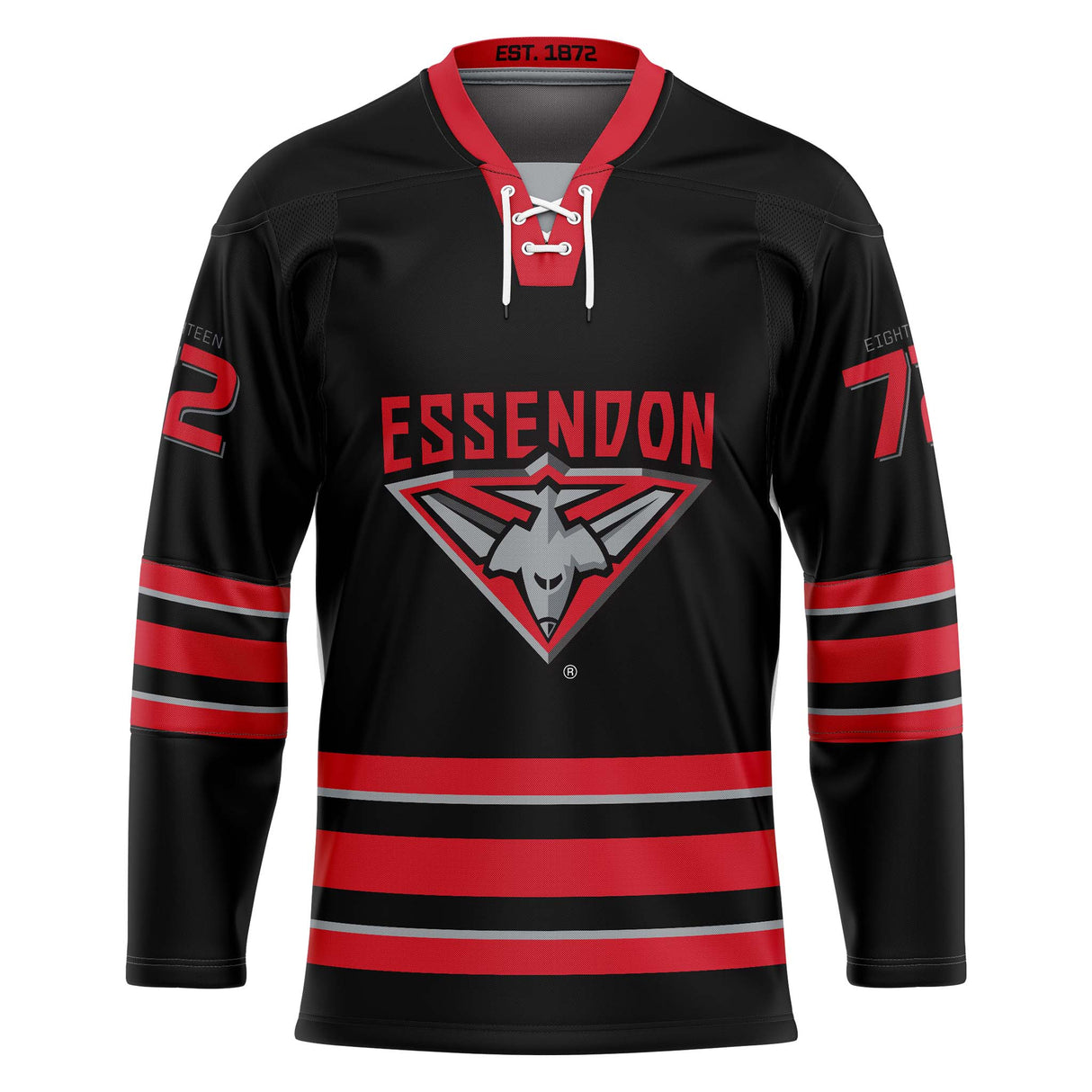 AFL Essendon Bombers 'Bruiser' Hockey Jersey - Ashtabula